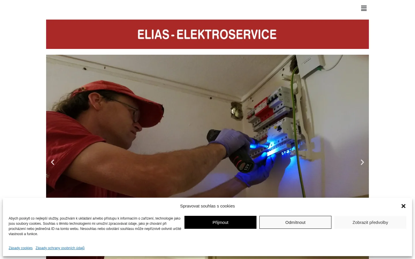 ELIAS ELEKTROSERVICE website