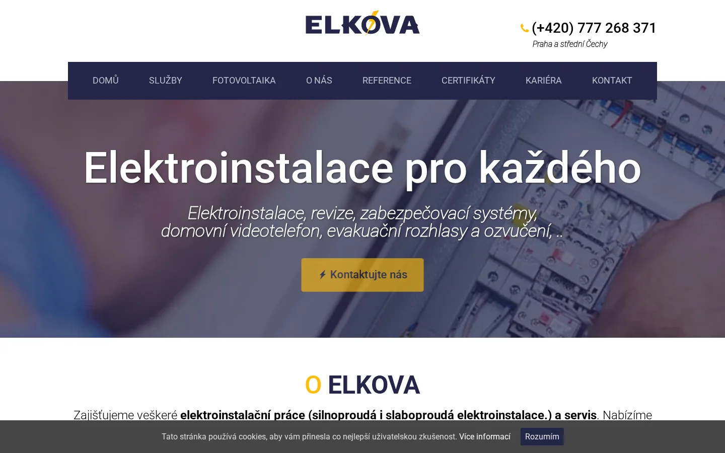 Elkova - Libor Kovařík website