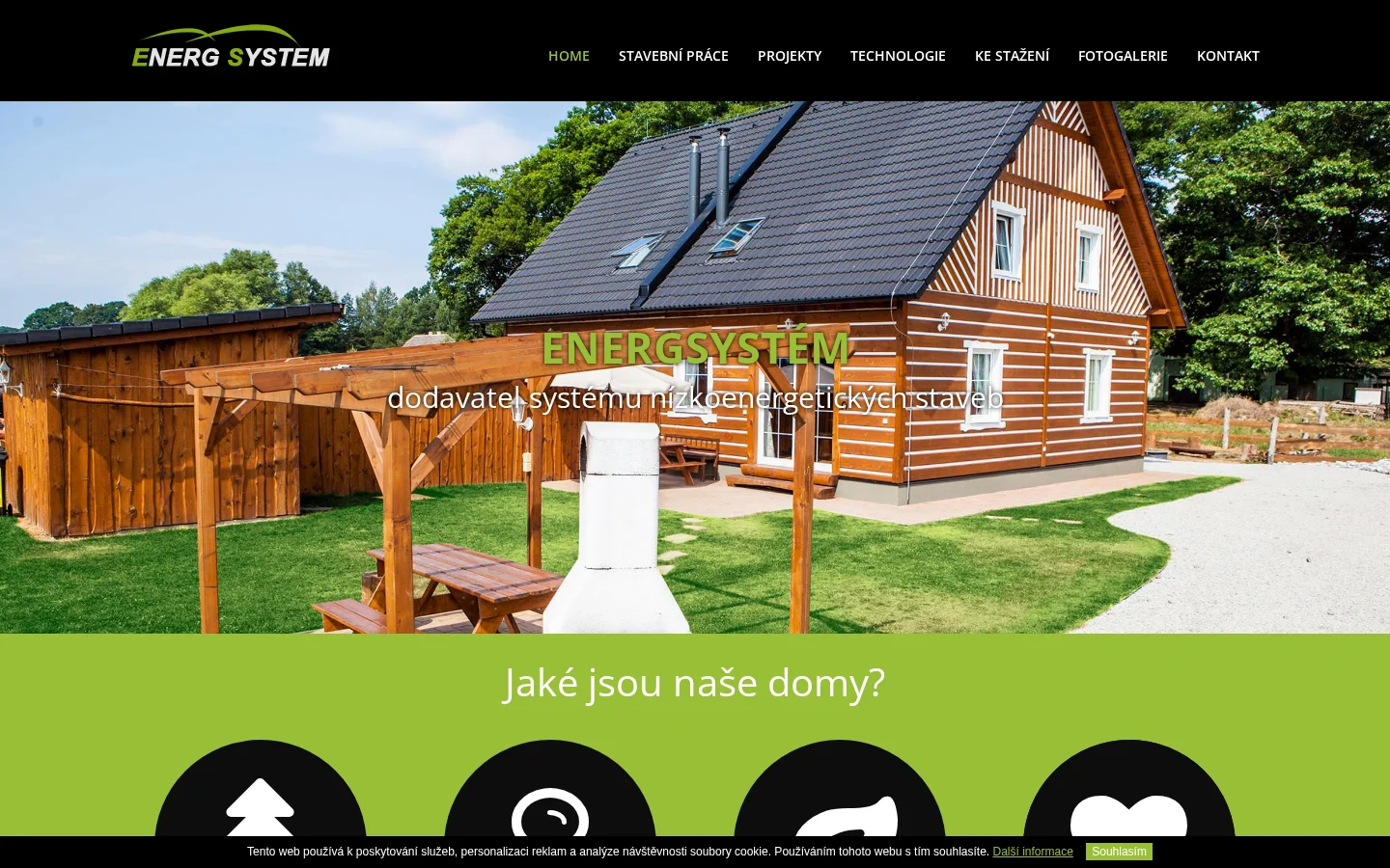 Energsystém website