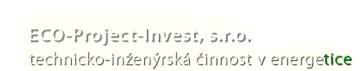 ECO-PROJECT-INVEST, s.r.o. logo