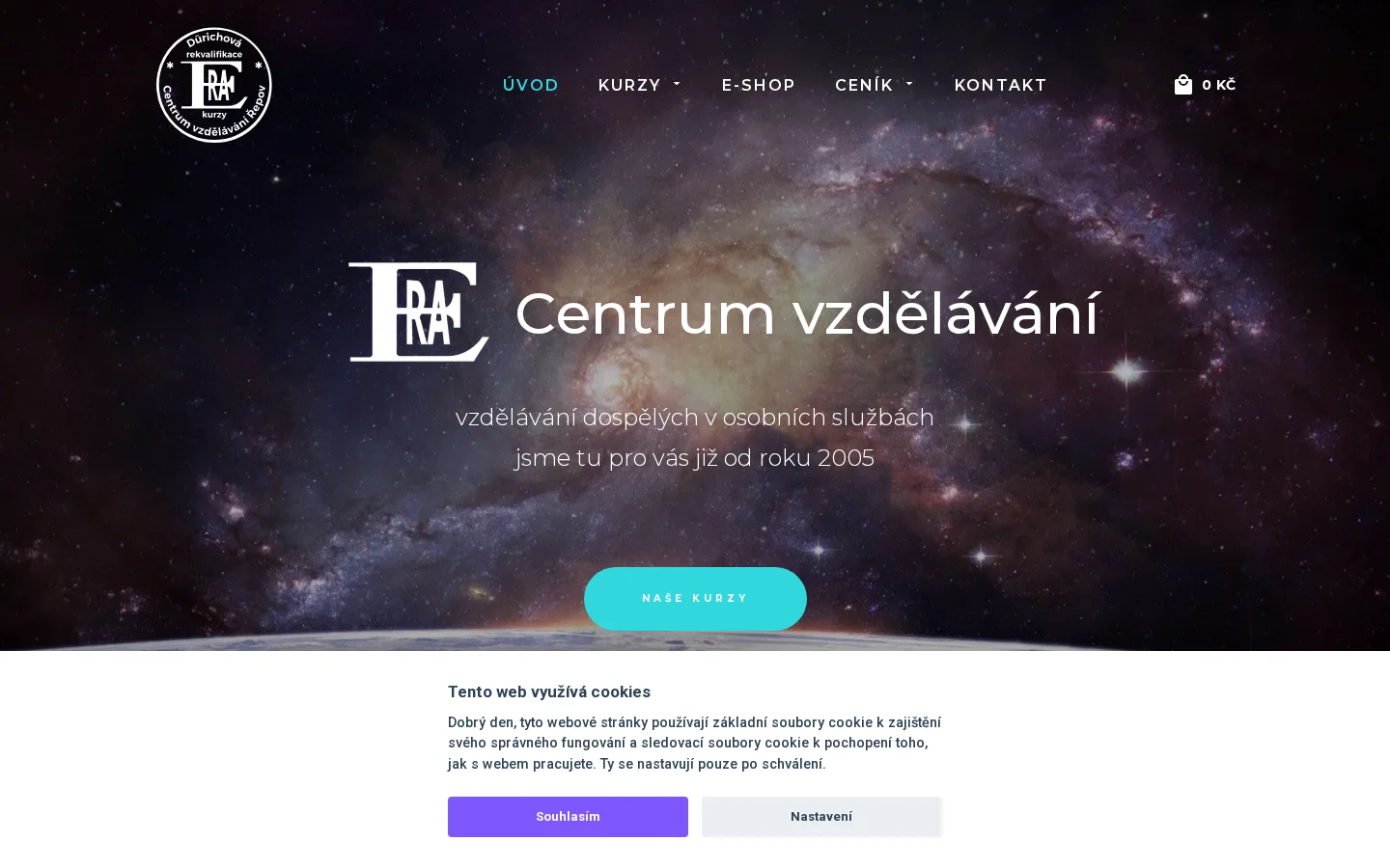 ERA - Centrum vzdělávání website