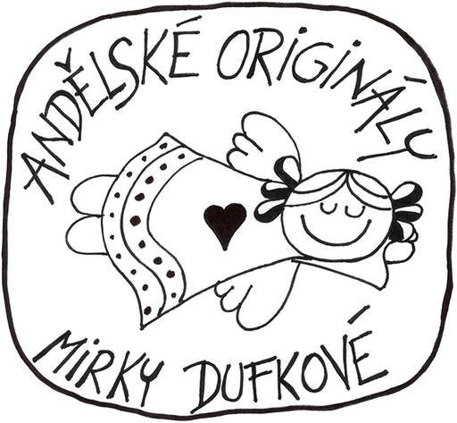 Andělské originály Mirky Dufkové logo