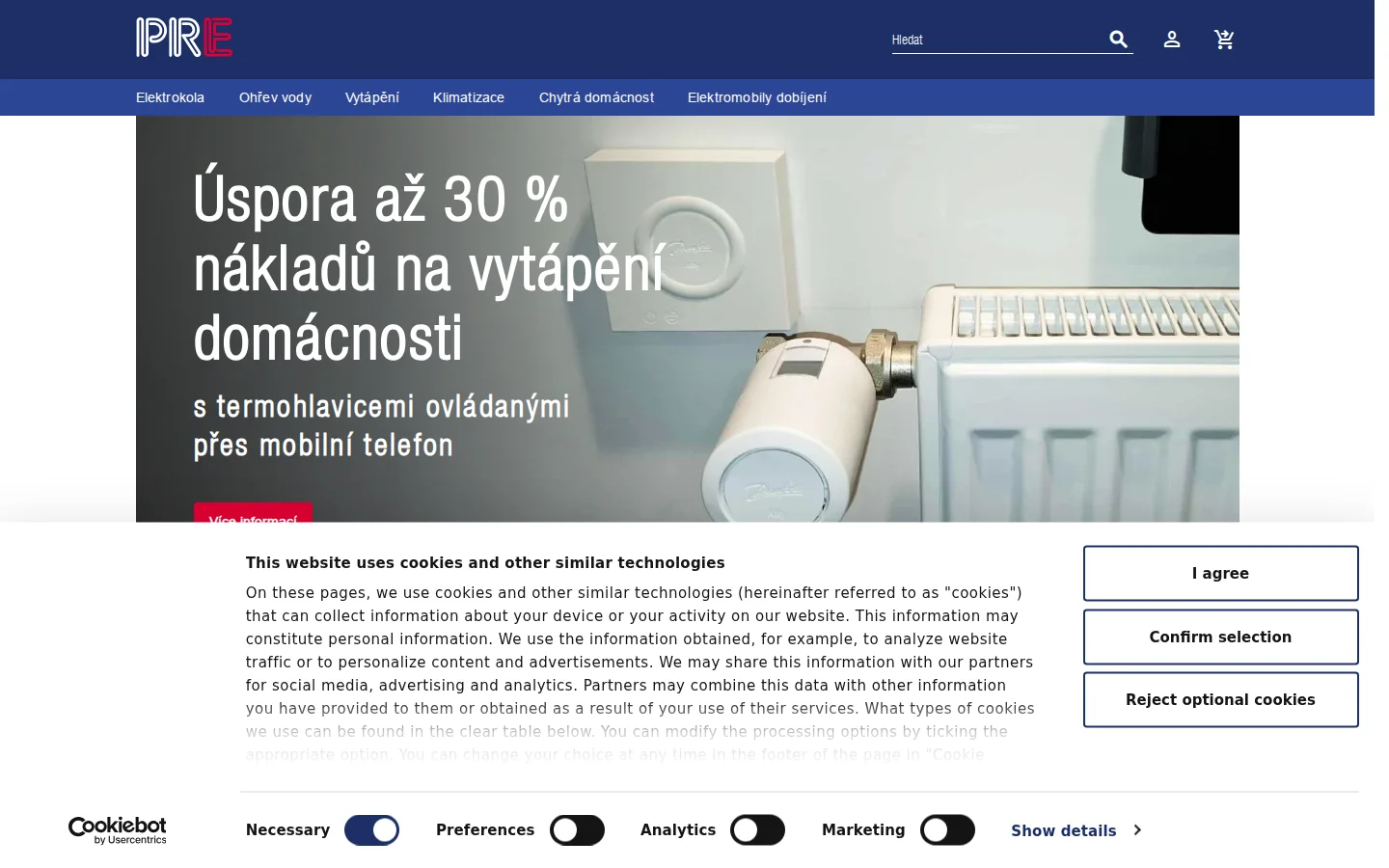 PREenergo website