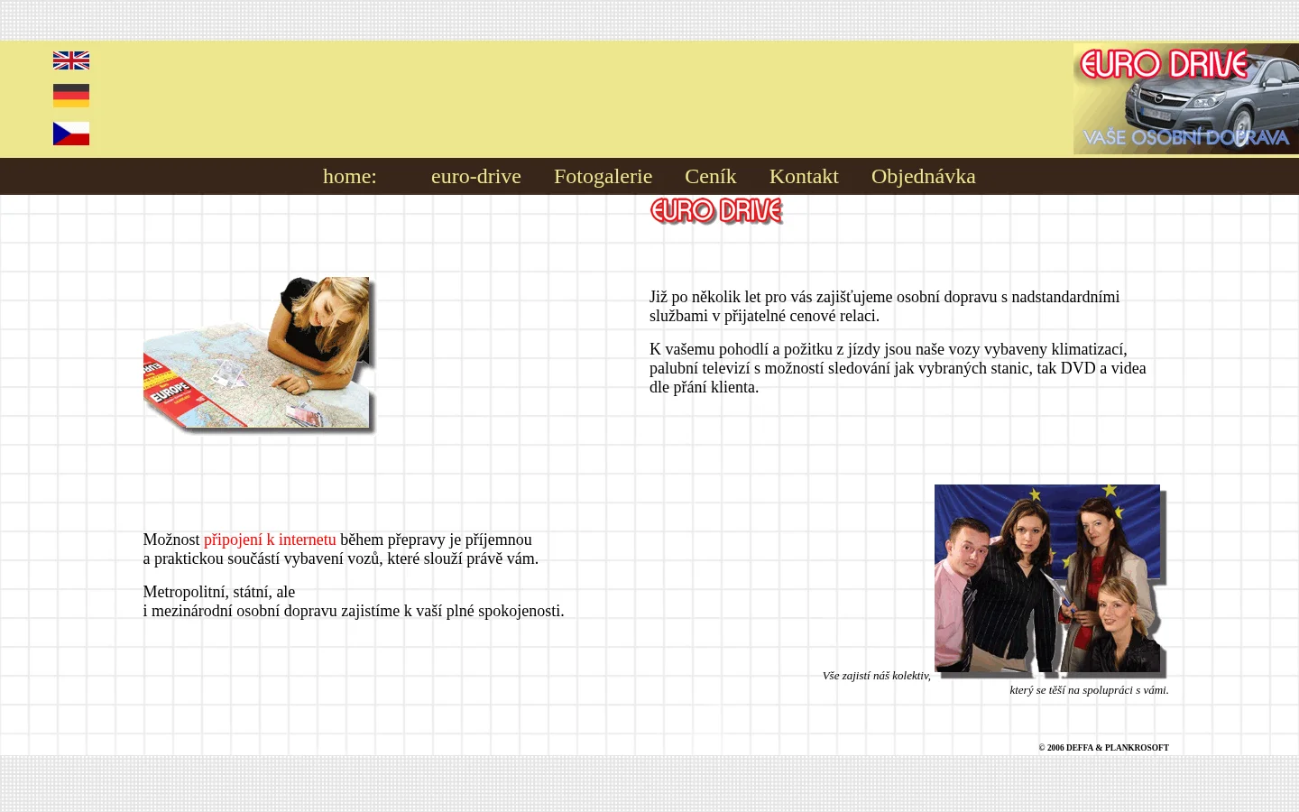 EURO DRIVE website