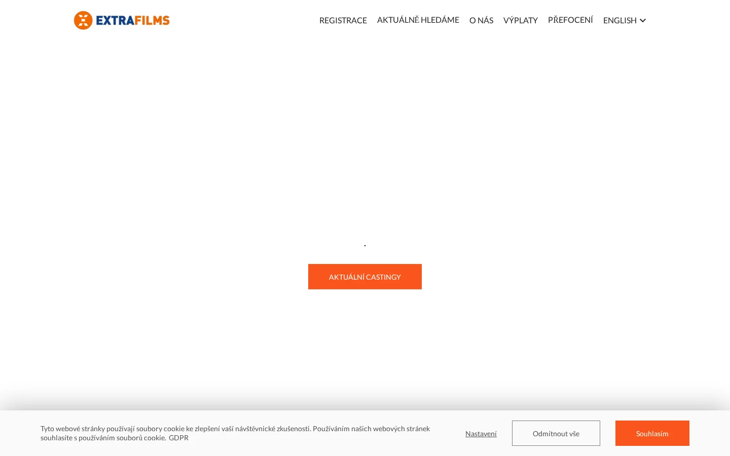 Extrafilms, s.r.o. website