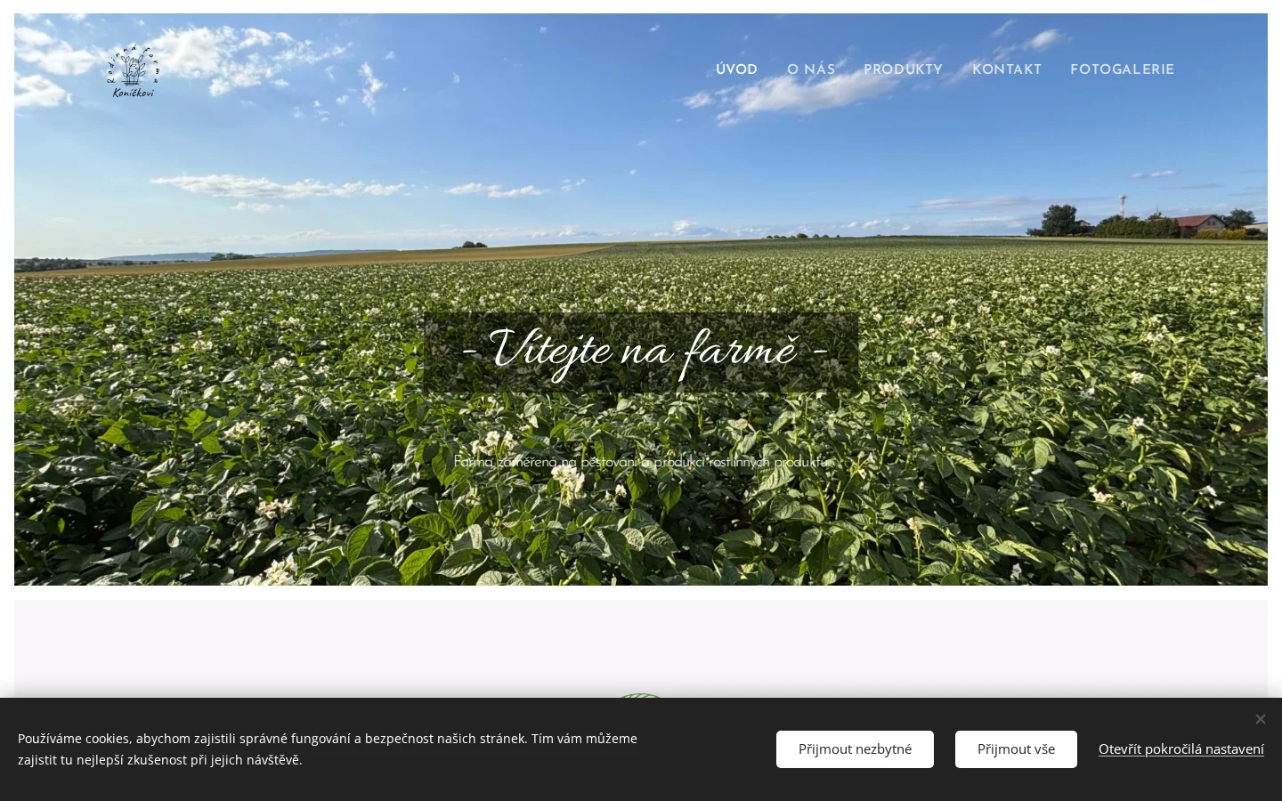 Farma Koníčkovi website