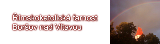 Římskokatolická farnost Boršov nad Vltavou logo