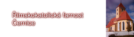 Římskokatolická farnost Černice logo