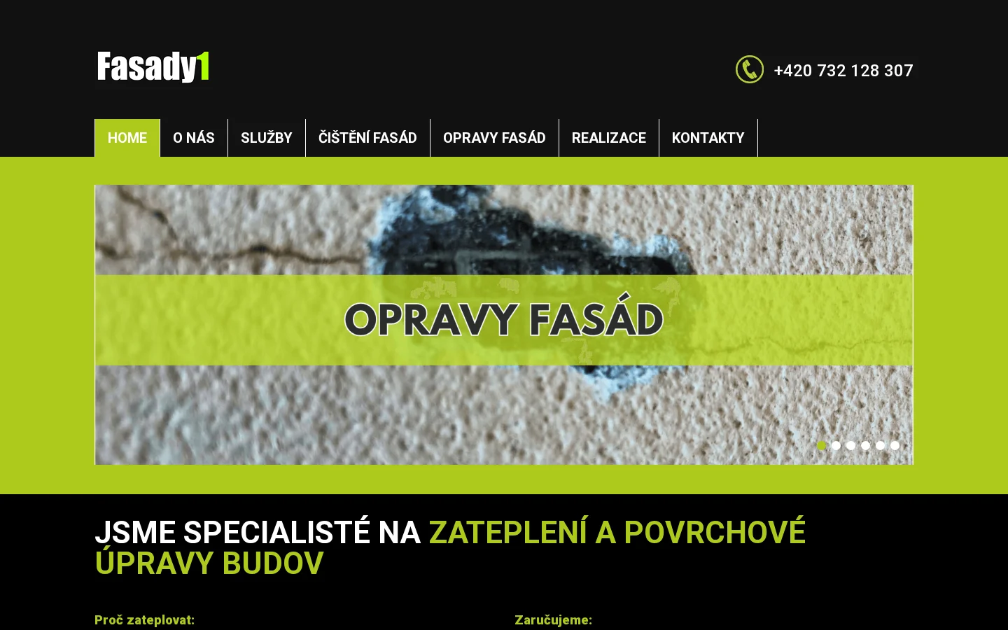 Fasády Šestina Ivan website