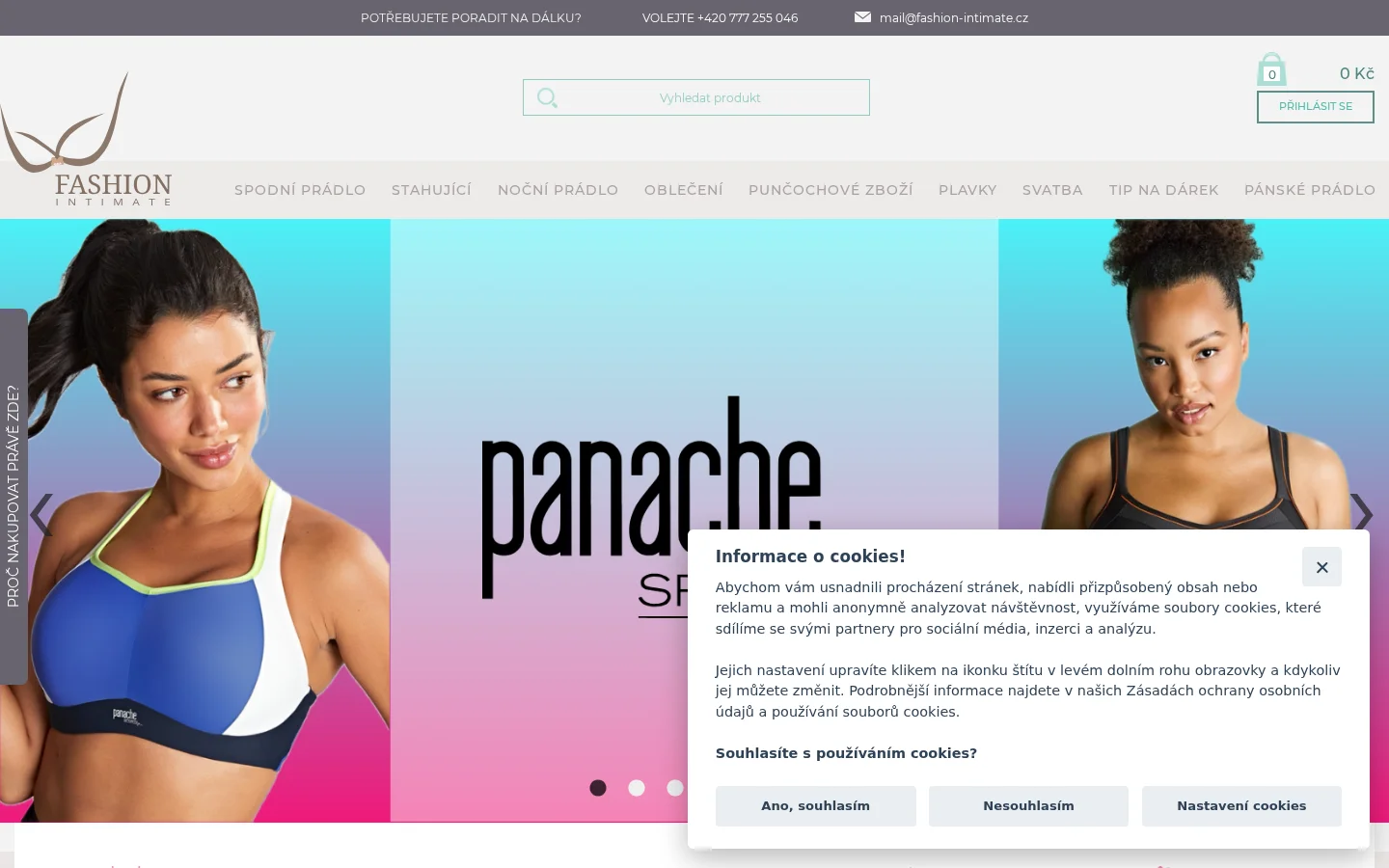 Fashion Intimate website
