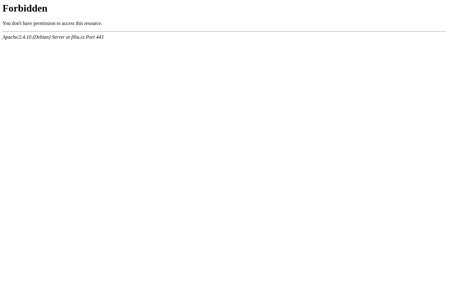 FILIA KLUB website