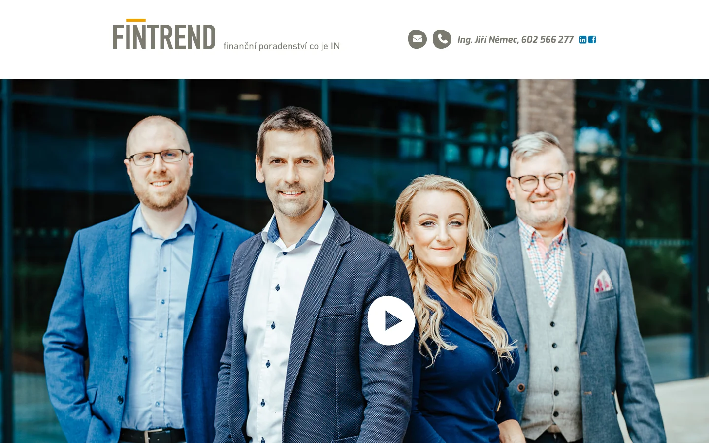 FINTREND s.r.o. website