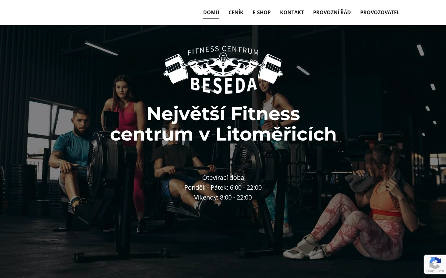FITNESS BESEDA website