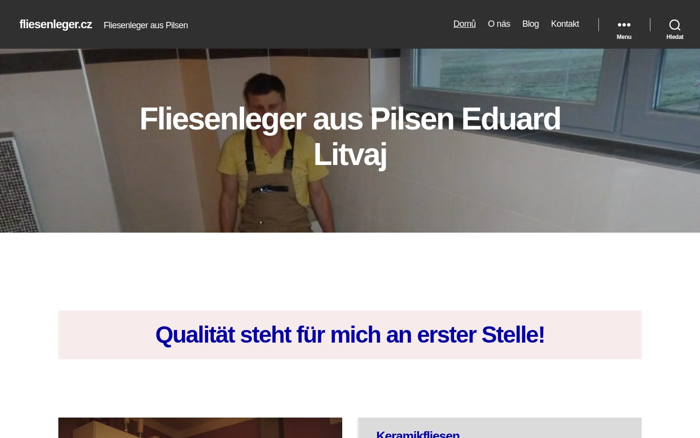 fliesenleger.cz website