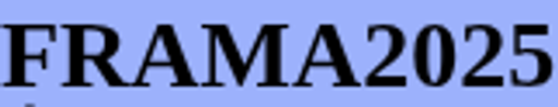 FRAMA2025 logo