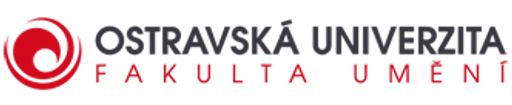 Fakulta umění OU logo