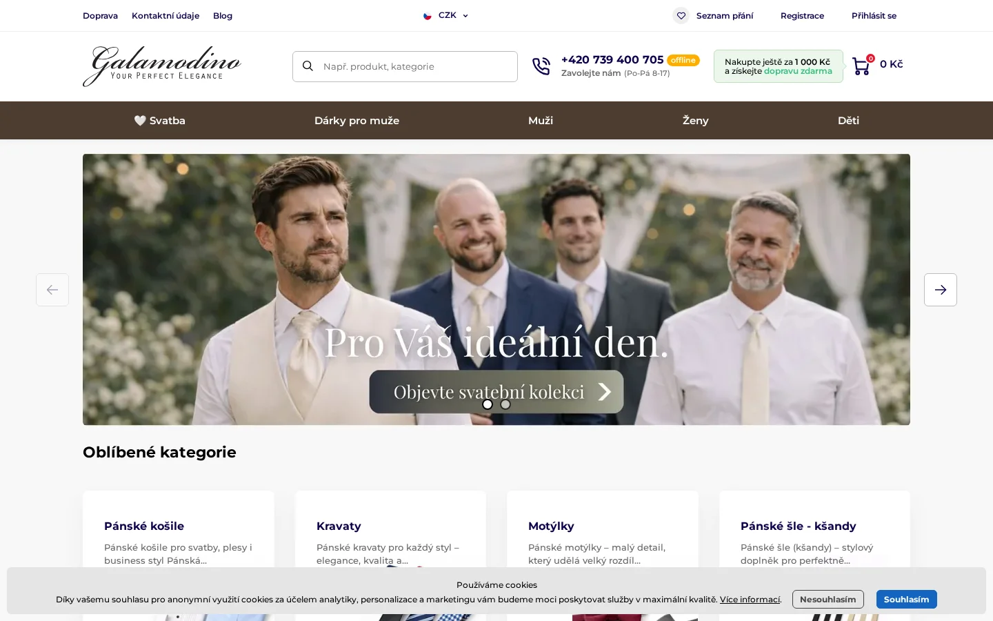 GALAMODINO website