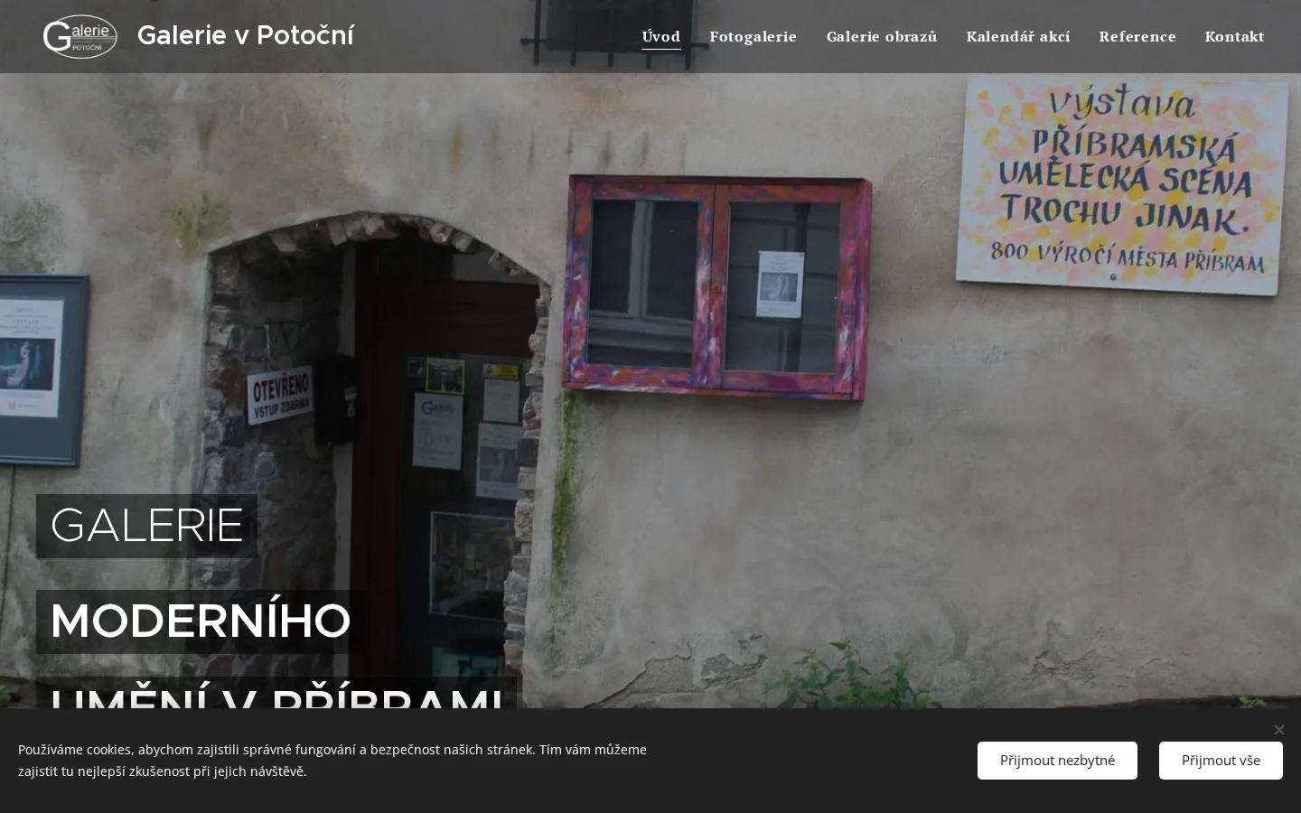 galeriepotocni website