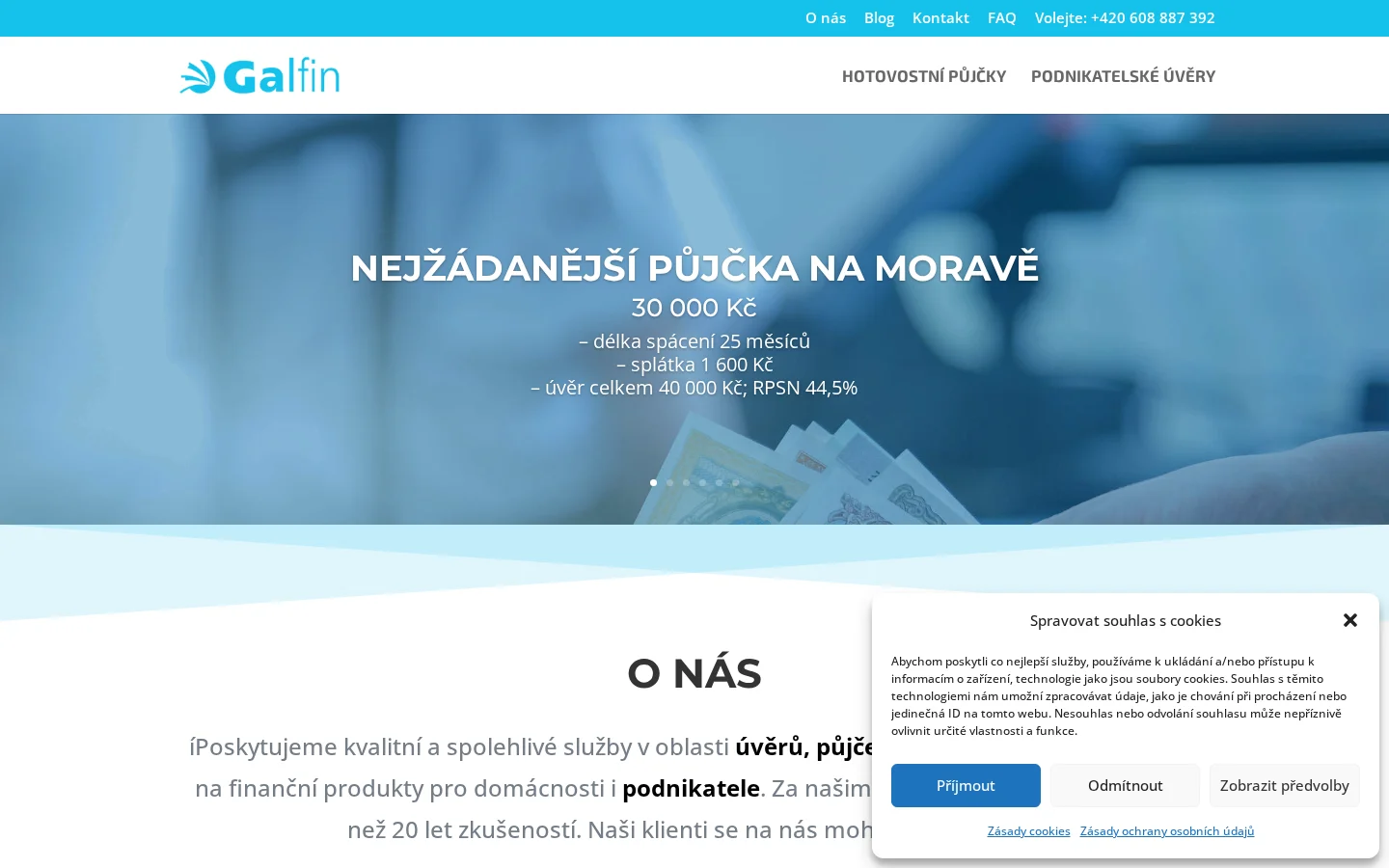Galfin - Ing. Bohumil Gál website