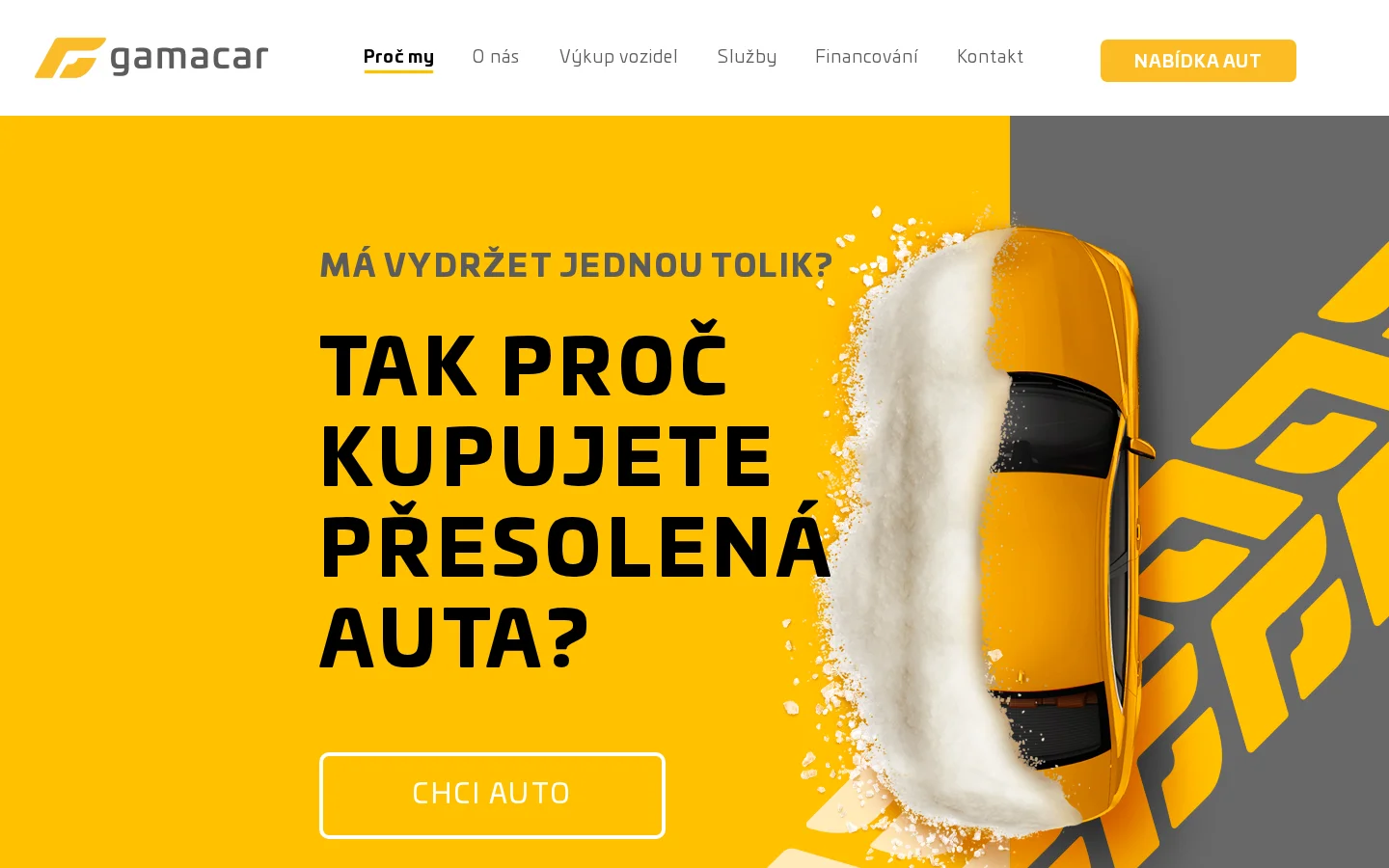 Autobazar Gamacar website