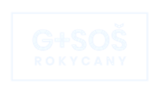Gymnázium a střední odborná škola Rokycany logo