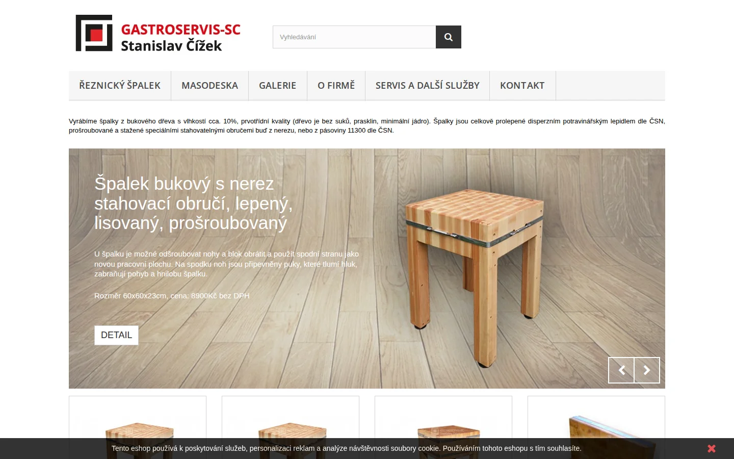 gastroservis-sc website