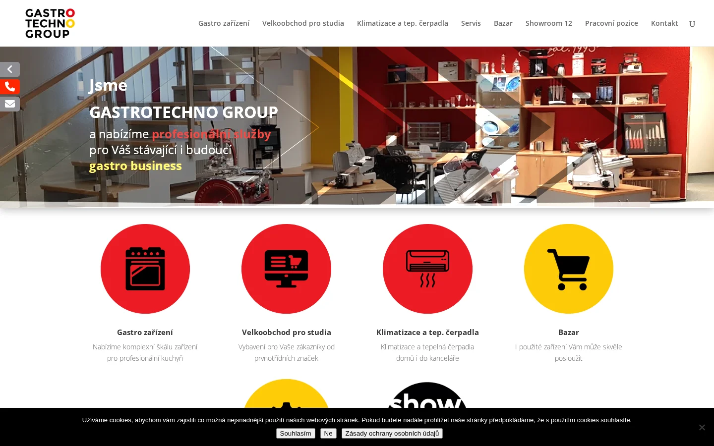 GASTROTECHNO GROUP s.r.o. website