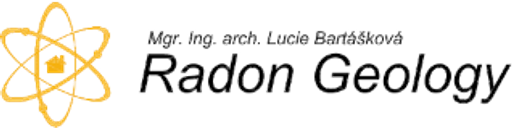 Mgr. Ing. arch. Lucie Bartášková - Radon a zemní práce logo