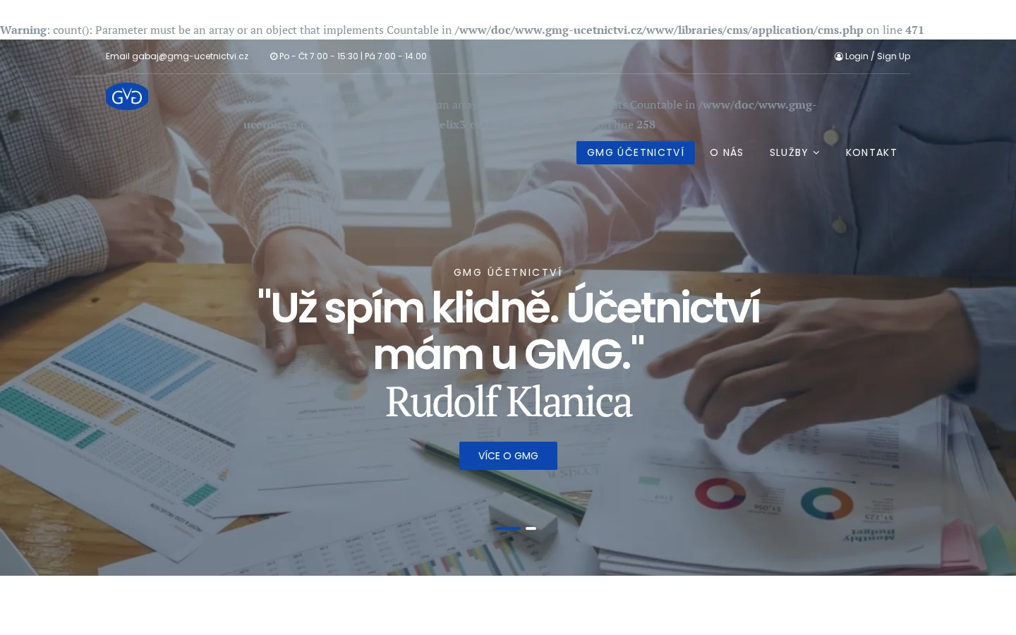 Jiří Gabaj - GMG website
