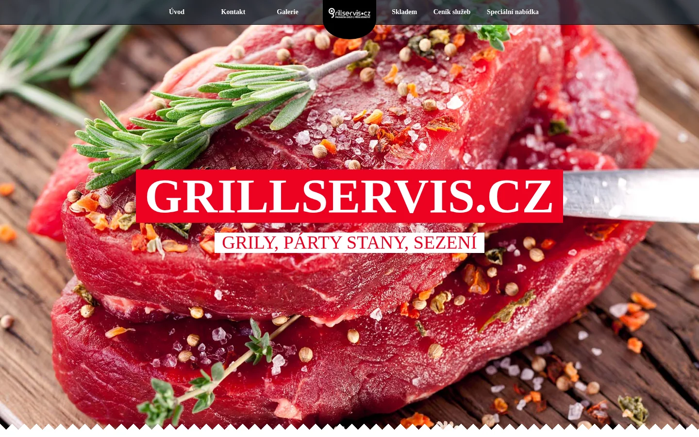 GrillServis.cz - Josef Vataha website