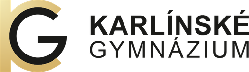 Karlínské gymnázium Praha logo