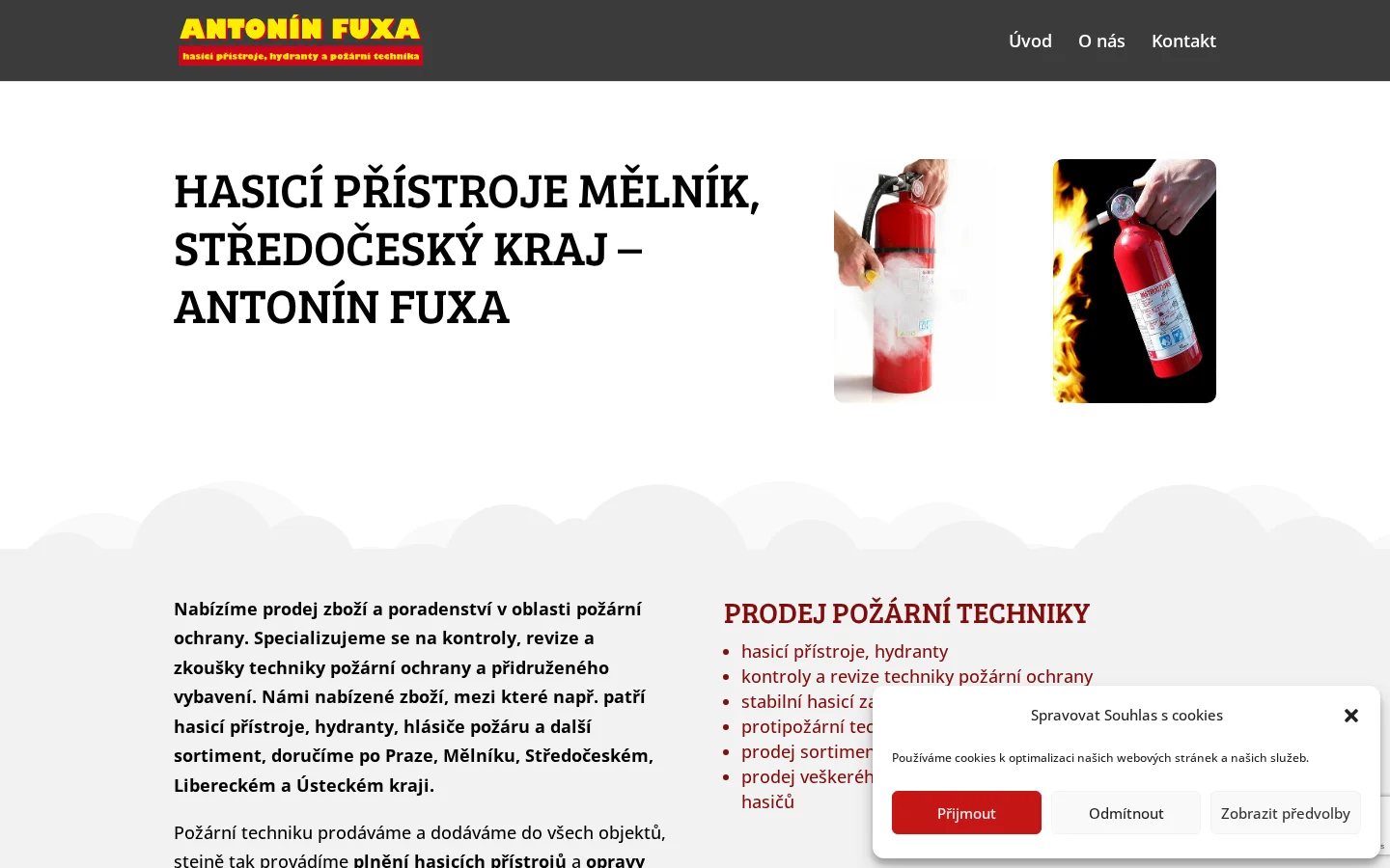 Antonín Fuxa website