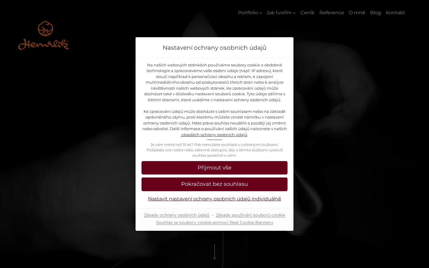 Atelier Hemrlík website