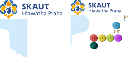 Junák - český skaut, středisko Hiawatha Praha logo