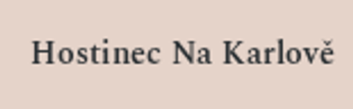 Hostinec Na Karlově logo