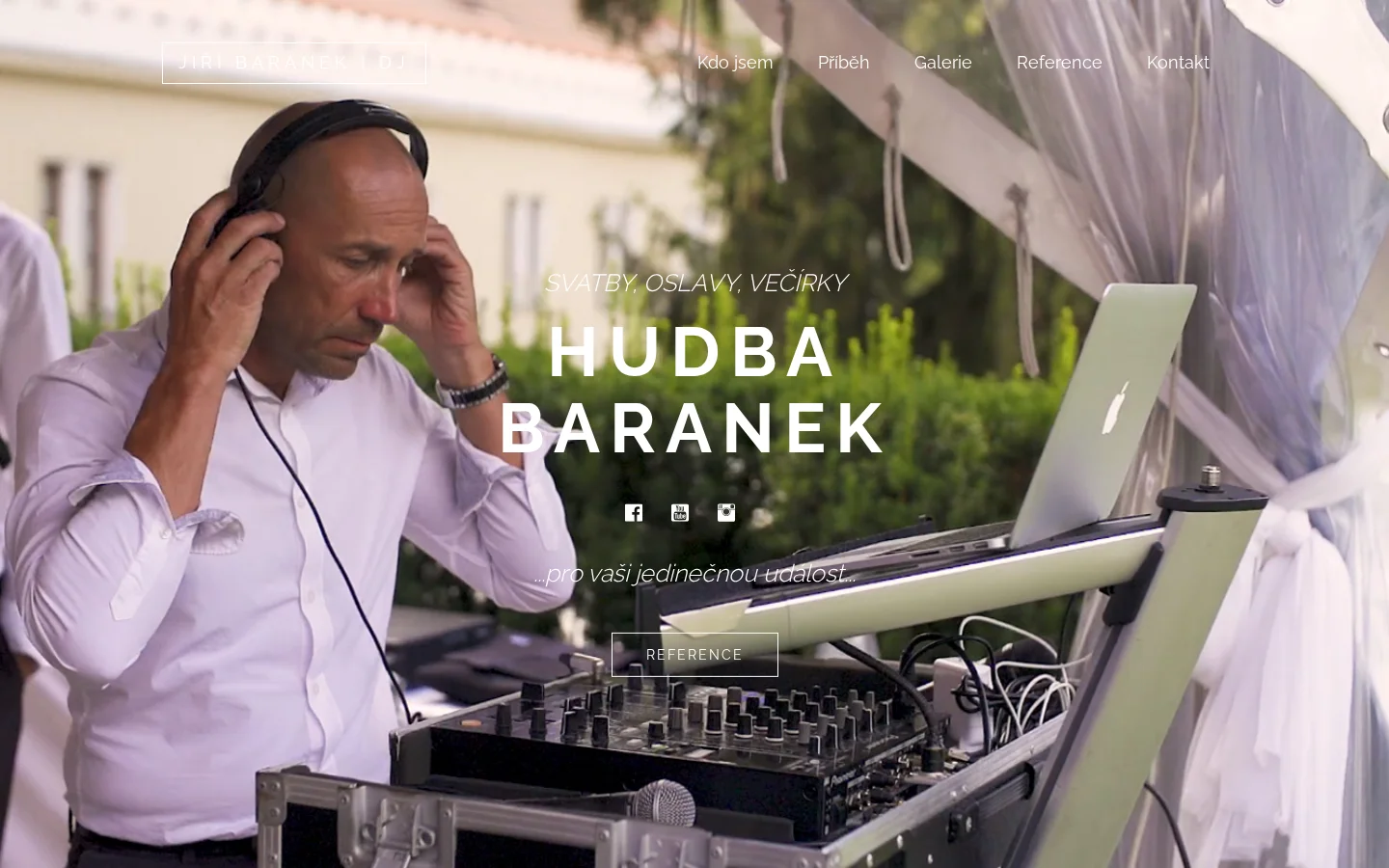 HUDBA BARÁNEK website
