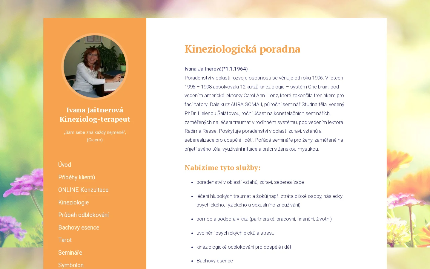 Ivana Jaitnerová website