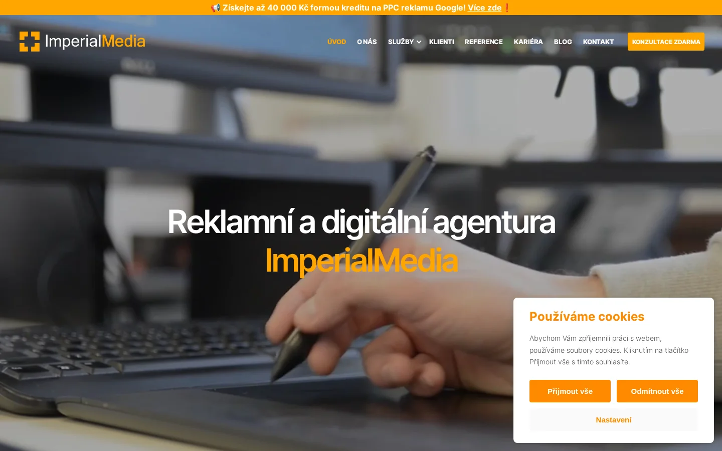ImperialMedia s.r.o. website
