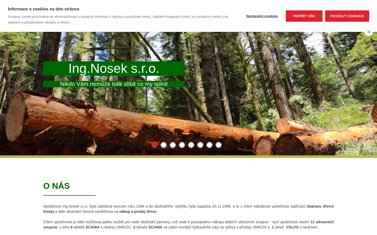 Ing. Nosek, s.r.o. website