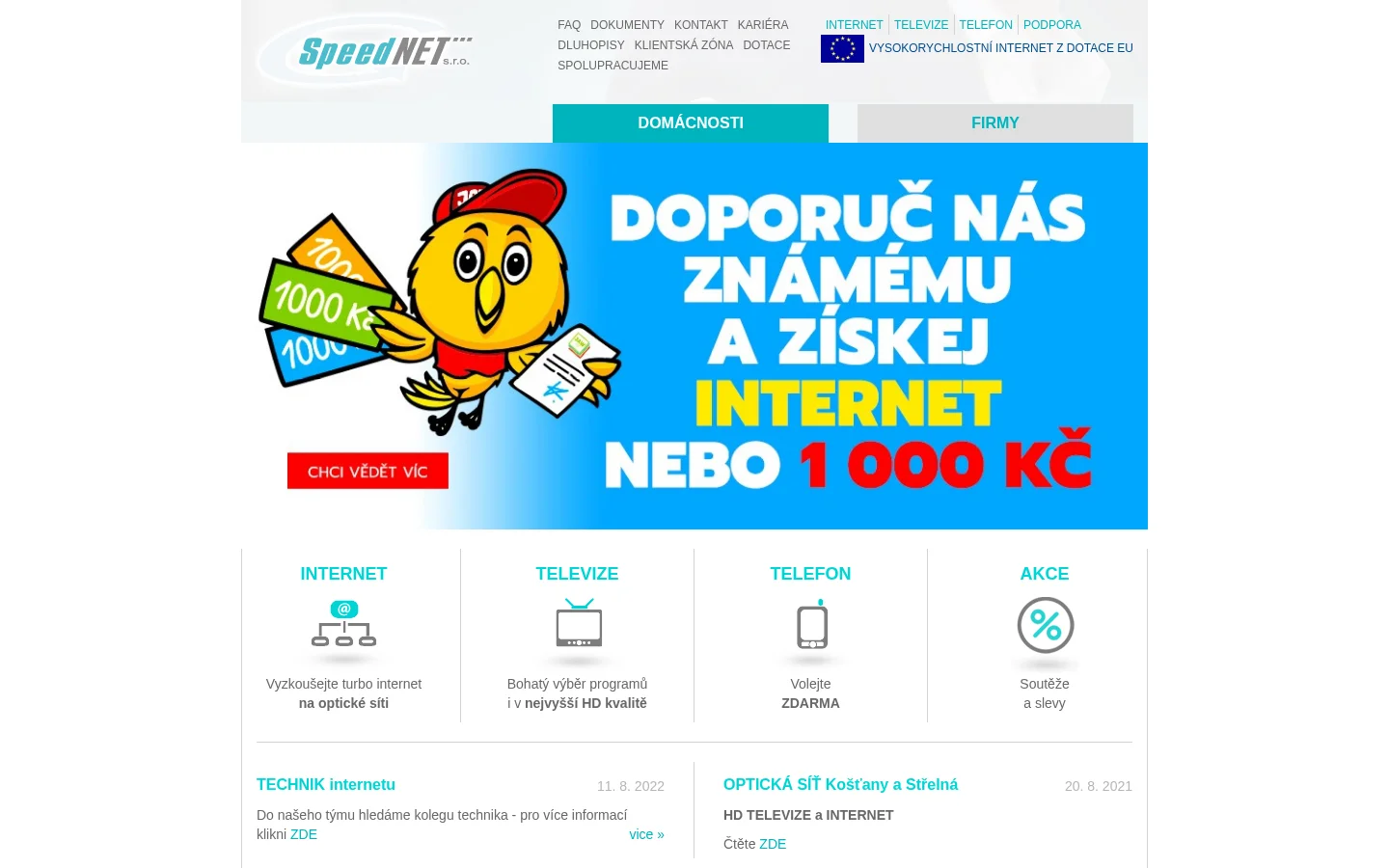 INSTALACE ZT, s.r.o. website