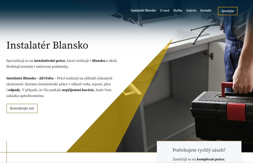 Instalatér Jiří Falta logo