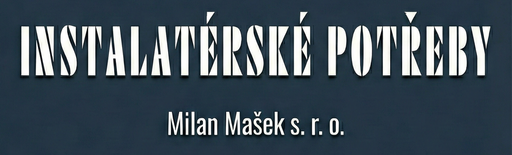 Milan Mašek - instalatérské potřeby logo