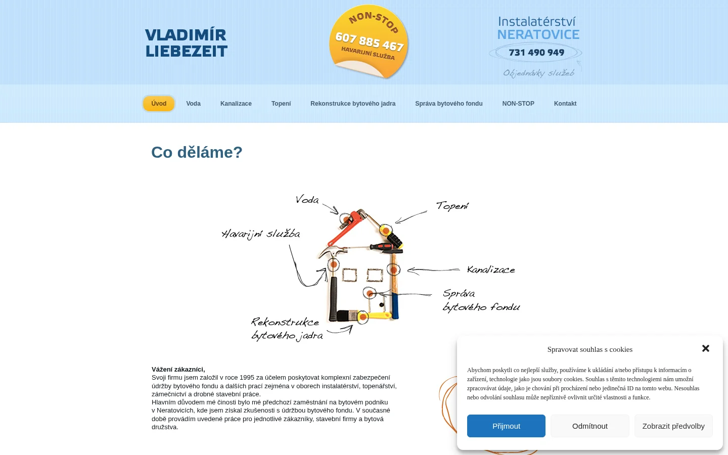 Vladimír Liebezeit website