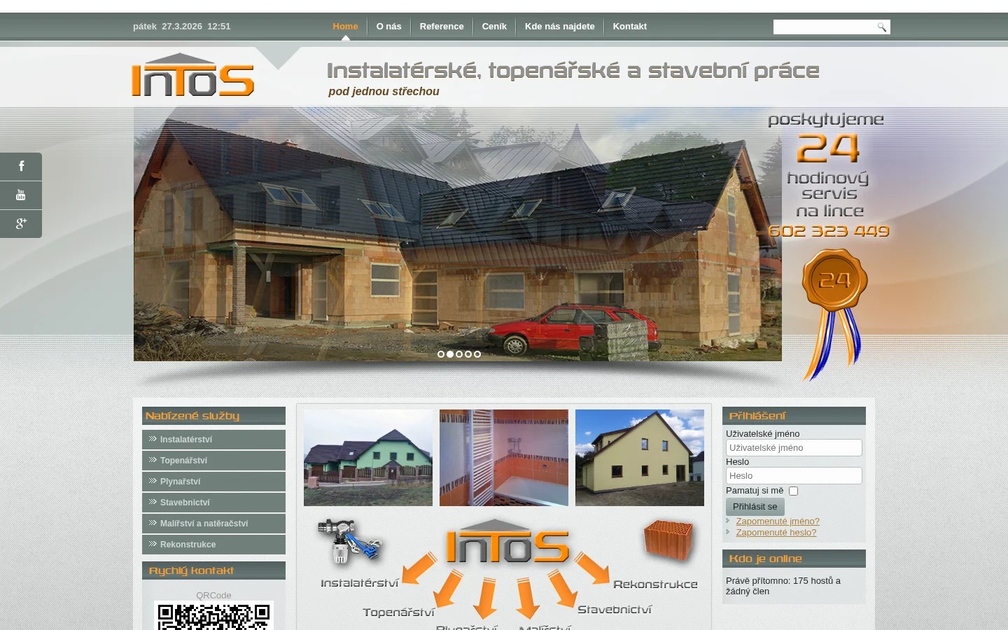 INTOS website