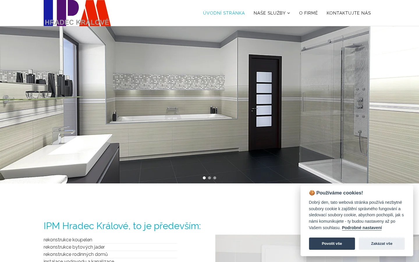 IPM Hradec Králové website