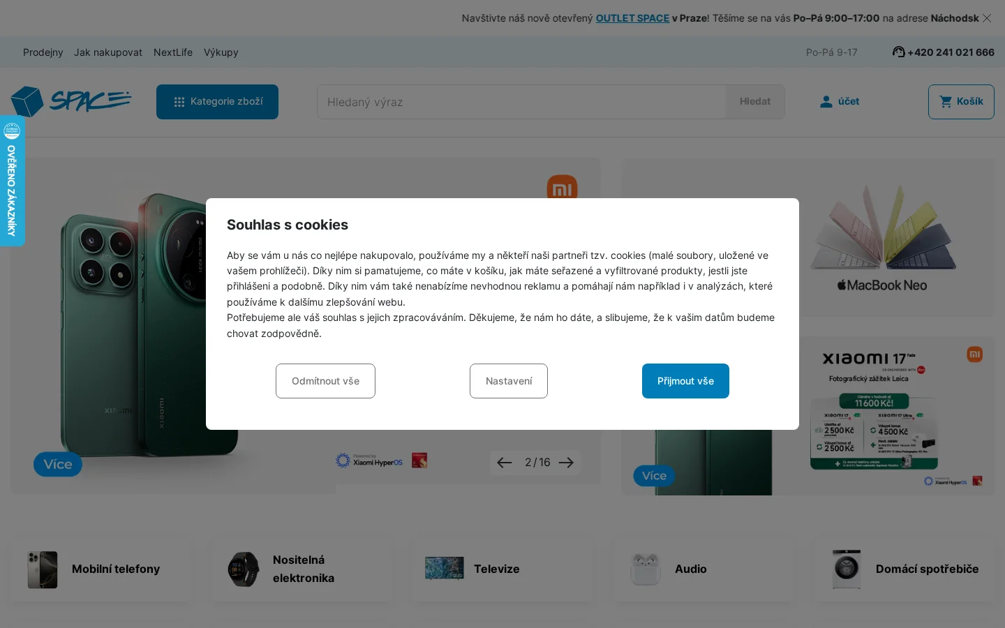 OUTLET SPACE website