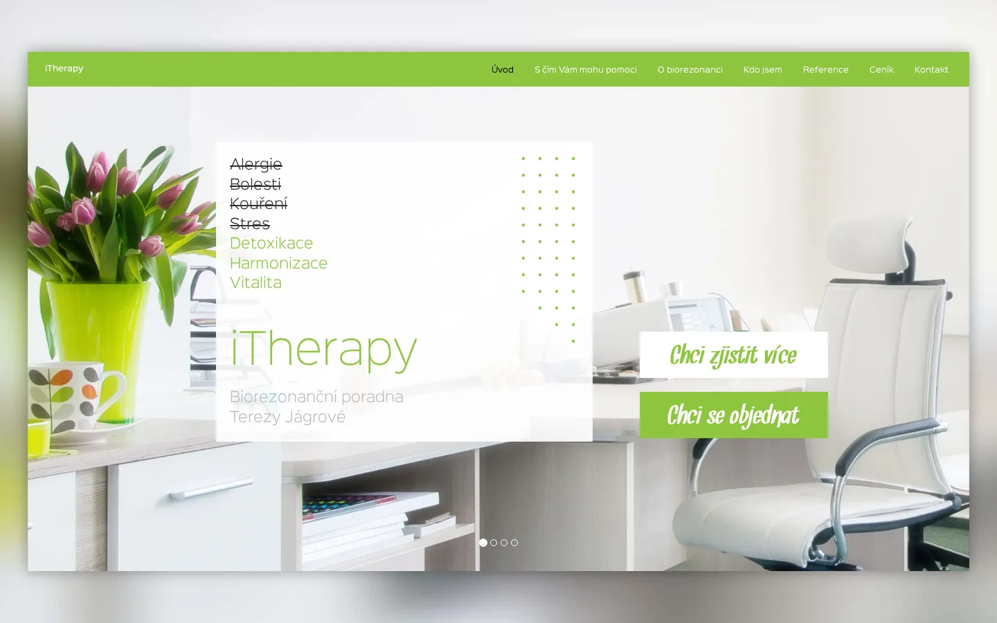 iTherapy - Tereza Jágrová website