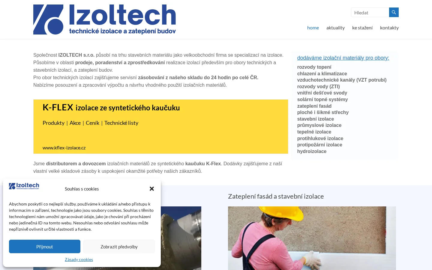 IZOLTECH website