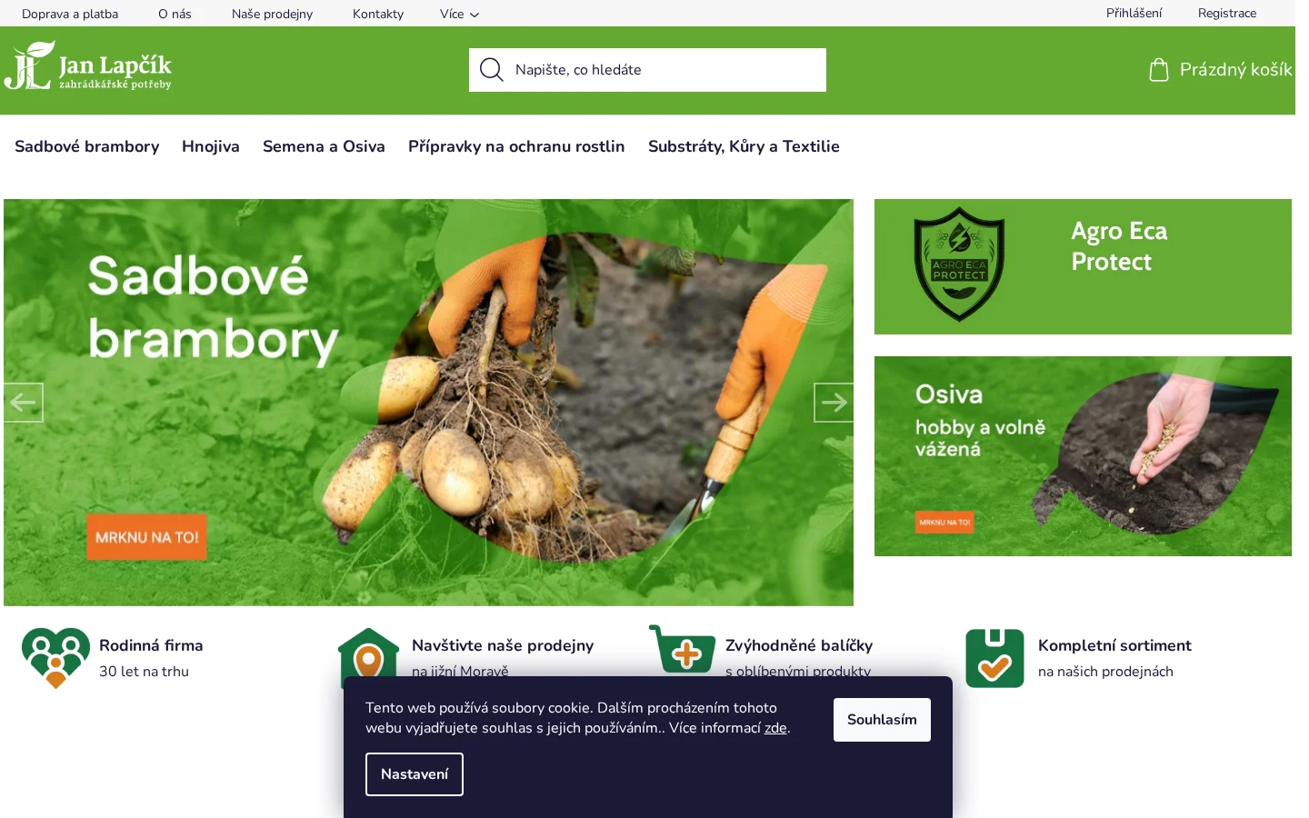 Jan Lapčík - Hospodářské služby website
