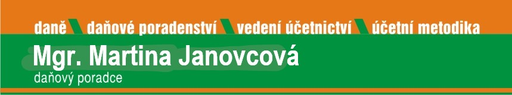 Daňový poradce Mgr. Martina Janovcová logo